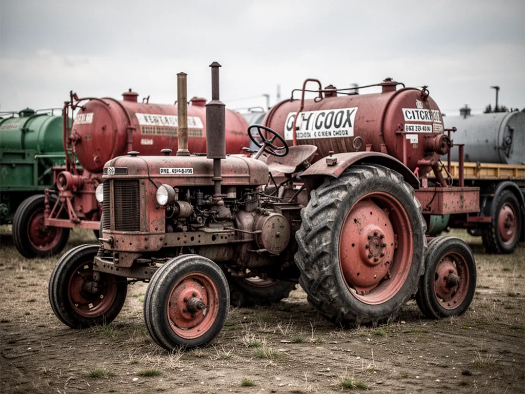 Carburant tracteur ancien : choix, pièges et remises en route pratiques