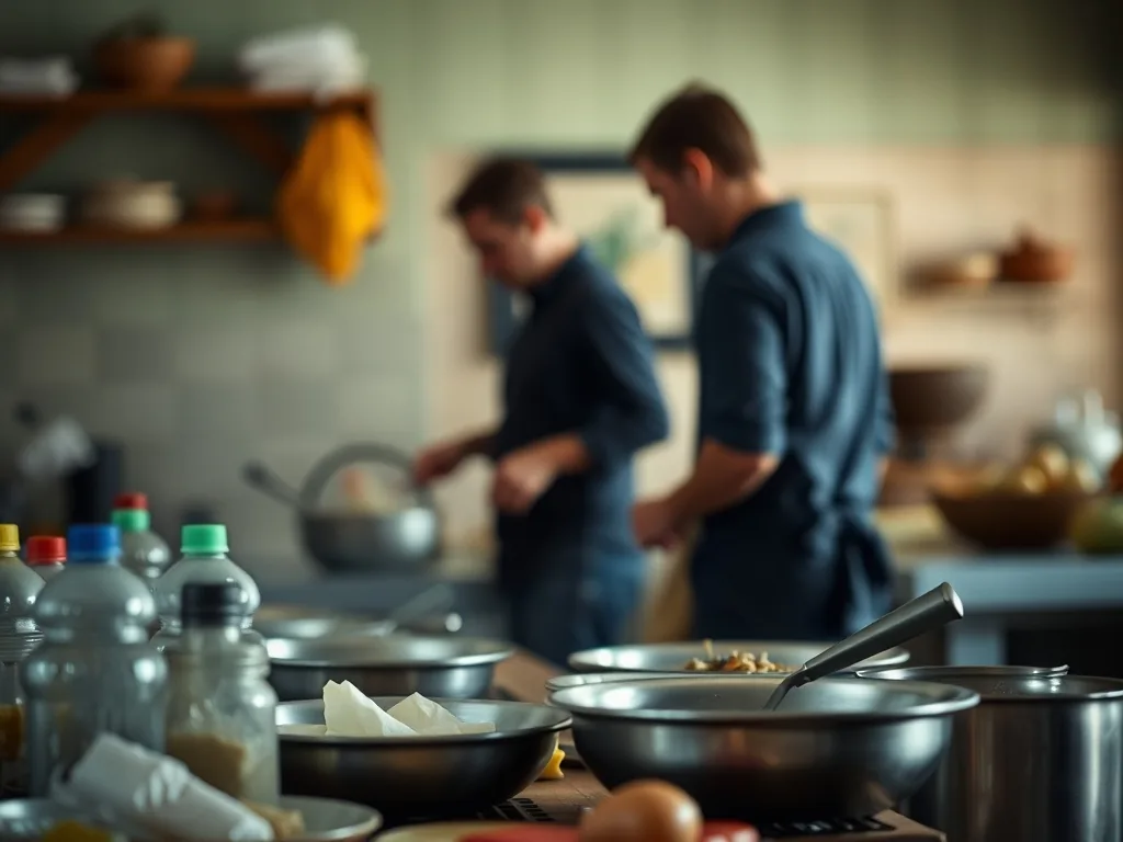 Cuisine moderne en 2026 avec îlot central en quartz, éclairage LED intégré et électroménager encastrable