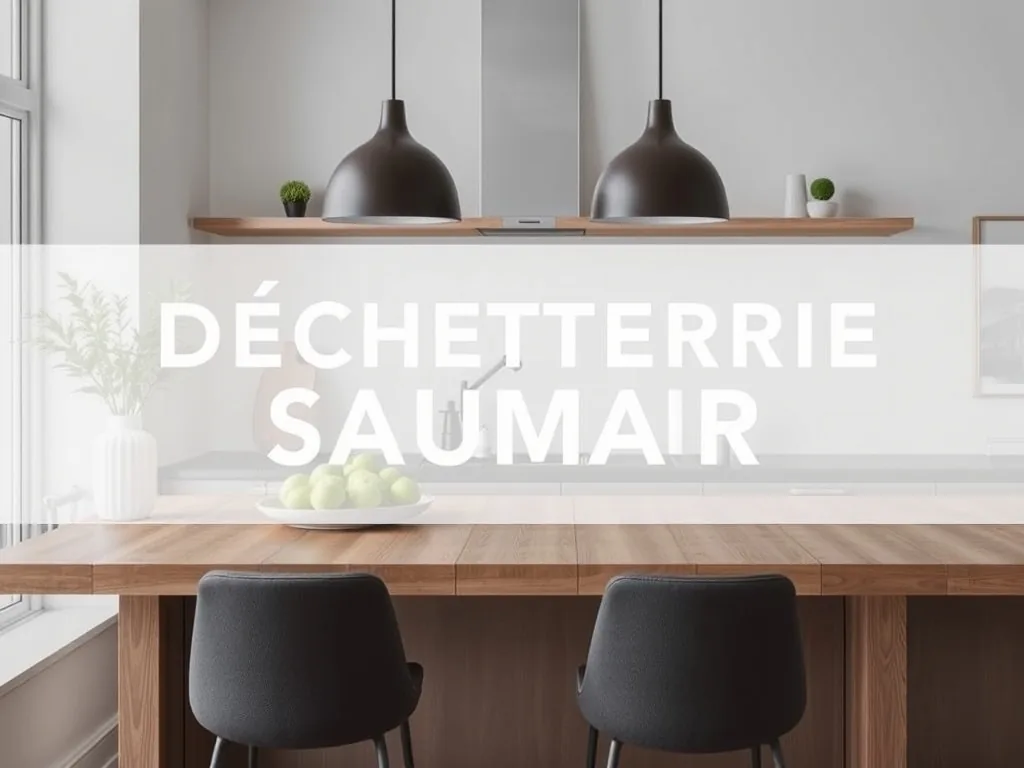 Un particulier jette des encombrants dans une benne de la déchetterie de Saumur
