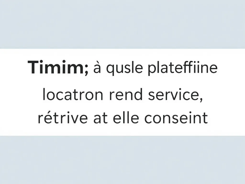 Timim : à qui cette plateforme locative rend vraiment service, et à qui elle convient moins